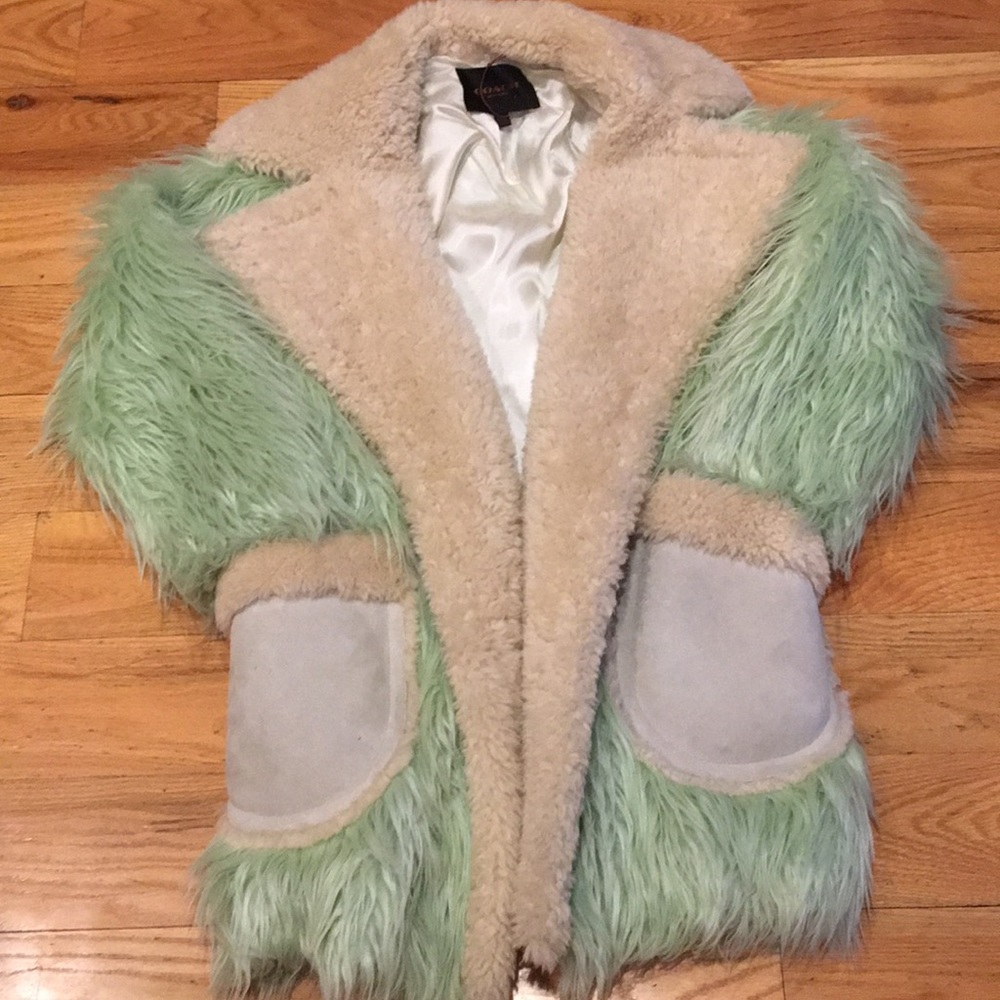 Coach Shearling/ Lamb’s wool coat